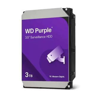WD WD34PURZ Purple 3TB 3.5" SATA 6Gb/s 5400 RPM Surveillance Hard Drive