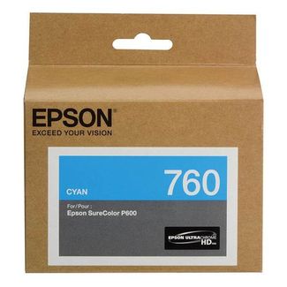 Epson C13T760200 760 Ink Cartridge Cyan