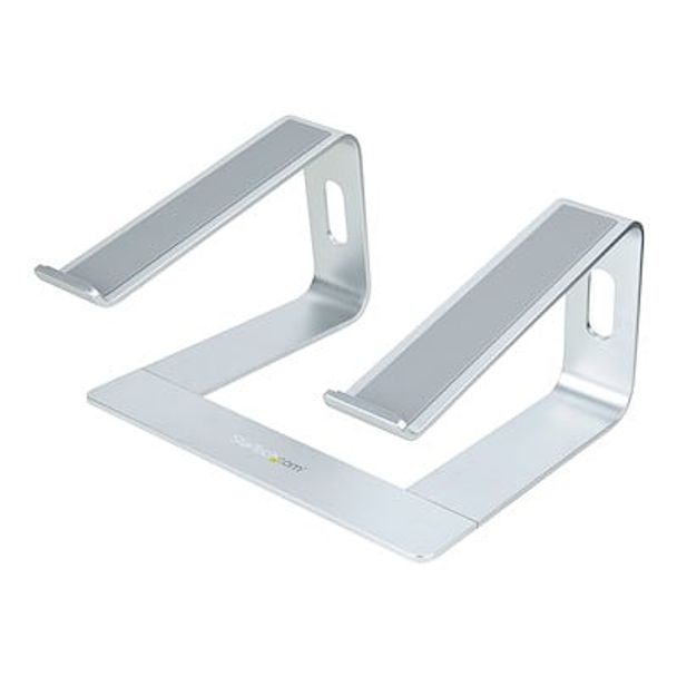 StarTech LAPTOP-STAND-SILVER Laptop Stand for Desk - Silver Aluminum