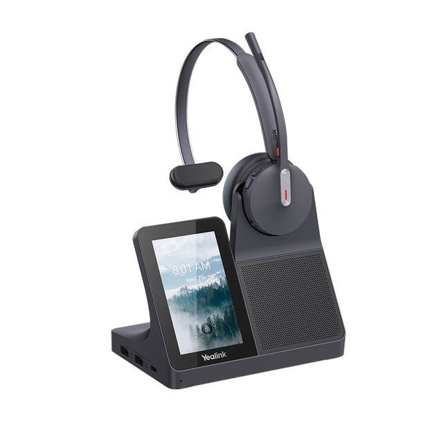Yealink WH64-M-WS WH64 Mono Workstation Wireless Headset