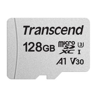 Transcend TS128GUSD300S 300S 128GB UHS-I U3 A1 microSDXC Memory Card