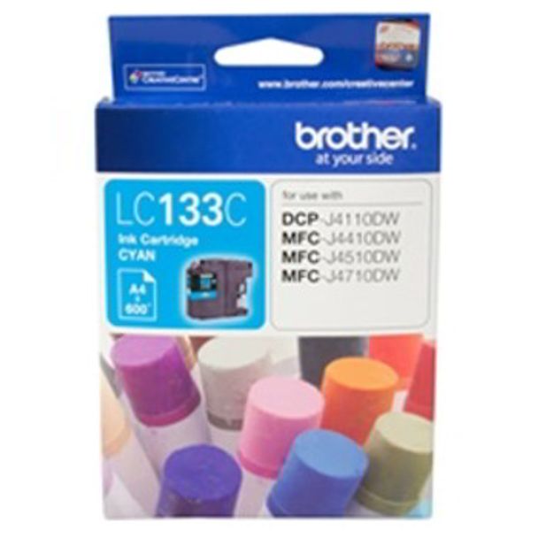 Brother LC133C Cyan Ink Catridge LC-133C