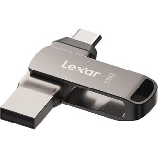 Lexar LJDD400128G-BNQNG JumpDrive 128GB Dual Drive D400 USB 3.1 Type-C