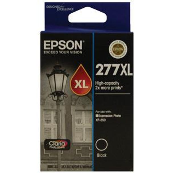 Epson 277XL Claria Photo HD Black High Capacity for XP-850C13T278192