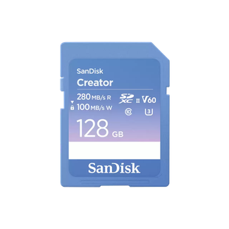 Sandisk SDSDXEP-128G-GNCIS Creator SD Memory Card 128GB