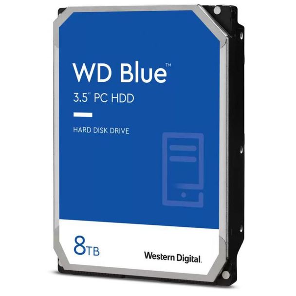 WD WD80EAAZ Blue 5640RPM 3.5" 256MB SATA Hard Drive 8TB