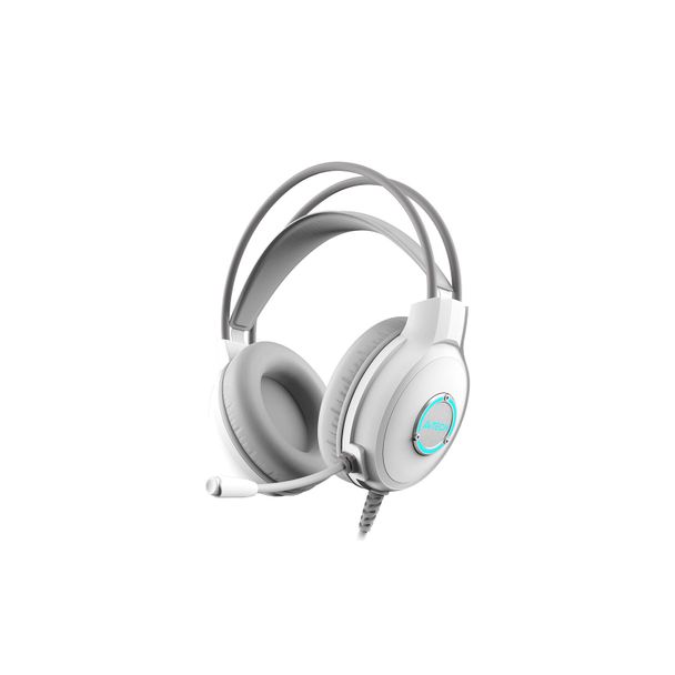 A4tech ERAHA709 FH300U Fstyler Neon Backlit USB Headset White