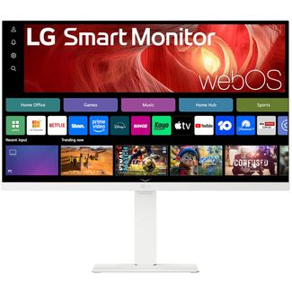 LG 27U730SA-W 27" UHD HDR10 IPS Smart White Monitor with webOS