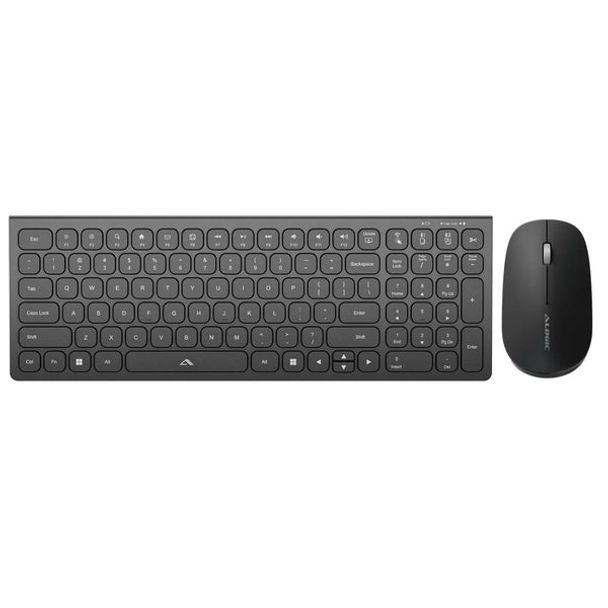 Alogic ASKBT2WC Echelon USB-C Compact Rechargeable Wireless Keyboard & Mouse Combo