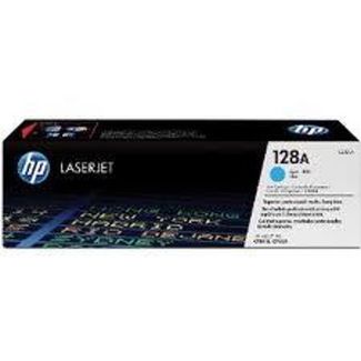 HP 128A Cyan Toner Cartridge (CE321A)