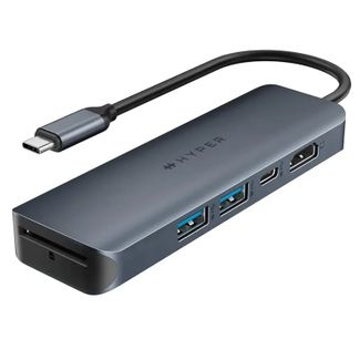 Hyper HD4002GL HyperDrive Next 6-Port USB-C Hub with 100W Power Delivery