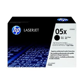 HP CE505X 05X LaserJet Black Toner Cartridge