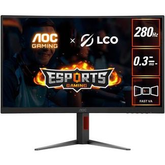 AOC C27G4Z 27" FHD 280Hz 0.3ms AdaptiveSync Curved Gaming Monitor