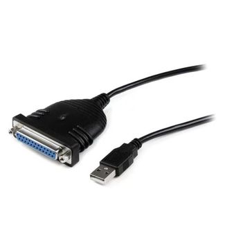 StarTech ICUSB1284D25 6ft USB to DB25 Parallel Printer Cable