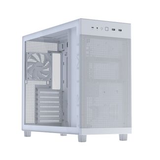 ASUS PRIME AP303 TG WHITE Tempered Glass Mid-Tower ATX Case White