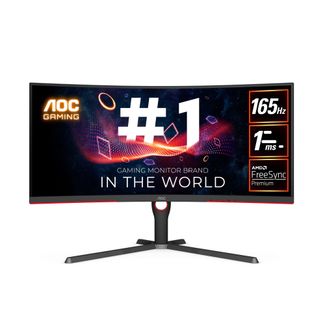 AOC CU34G3S 34" WQHD 1ms 165Hz VA Curved Monitor