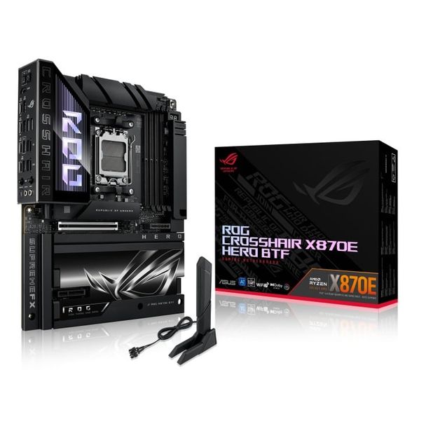 ASUS ROG CROSSHAIR X870E HERO BTF AM5 ATX Motherboard