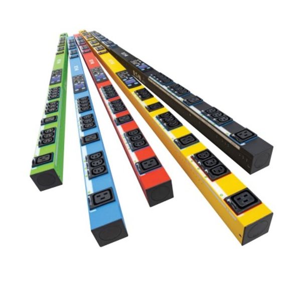 Eaton FLXTMIC14C1 FlexPDU G2 MI 1U 10A 1-Phase IEC C14 x8 C13 Metered Rack PDU
