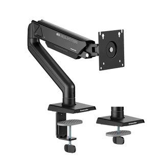 Humanmotion T6-1D Single Screen Monitor Arm for up to 17"-32" Matte Black