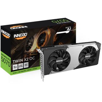 INNO3D N50702-12D7-195064N GeForce RTX 5070 TWIN X2 12GB GDDR7 Graphics Card