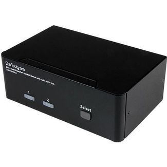 StarTech SV231DPDDUA 2 Port Dual DisplayPort USB KVM Switch