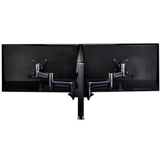 Atdec AWMS-2-4640-F-B AWM Customisable Dual Monitor Arm Fits Up to 2x 32' Monitors