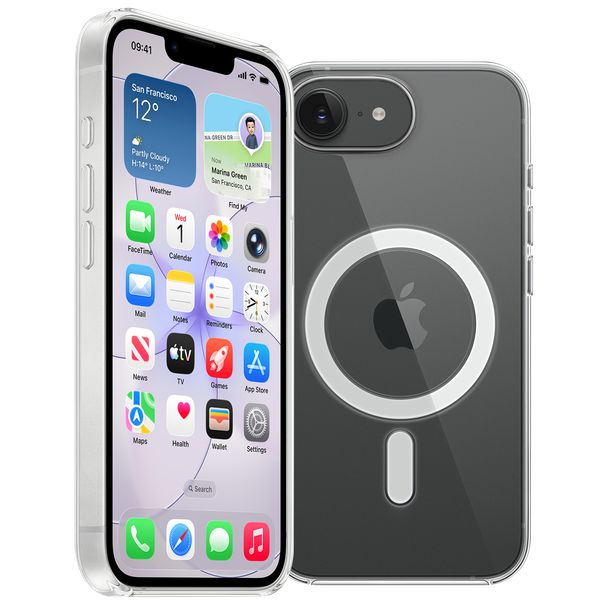 Apple MHWC4FE/A iPhone 17e Clear Case with MagSafe