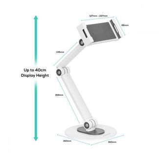 mBeat ACA-TSTD-01WHT activiva Universal iPad & Tablet Tabletop Stand