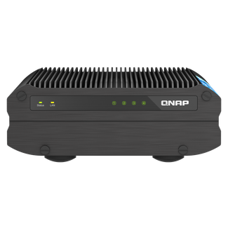 QNAP TS-I410X-8G 4-Bay Desktop NAS Atom x6425E onboard 8GB RAM 4 x 2.5-inch SATA slots