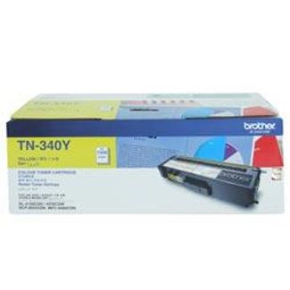 Brother TN340Y Yellow Toner Cartridge 1500Pages TN-340Y