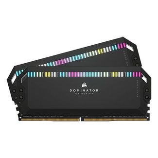 Corsair CMT32GX5M2B5200C40 DOMINATOR PLATINUM RGB 32GB (2x16GB) DDR5 5200MHz C40 1.25V Desktop Memory Black