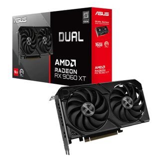 ASUS DUAL-RX9060XT-16G Dual Radeon RX 9060 XT 16GB GDDR6 Graphics Card