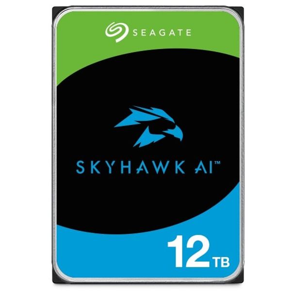 Seagate ST12000VE003 SkyHawk Surveillance AI Internal 3.5" SATA Drive 12TB