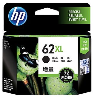 HP C2P05AA 62XL Black Ink Cartridge