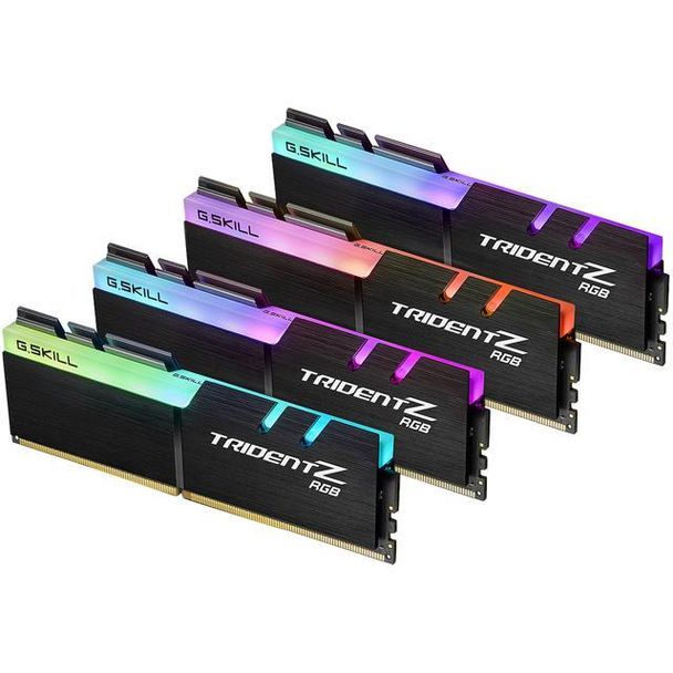 G.Skill F4-3600C16Q-64GTZRC TridentZ RGB 64G Kit 4X16G DDR4 3600MHZ DIMM