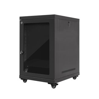 Serveredge CBN-15RU-66SFS 15RU Fully Assembled Free Standing Cabinet - 600W x 600D x 855H