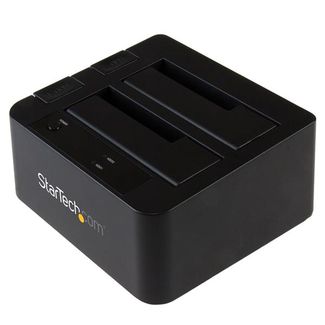 StarTech SDOCK2U313 2-bay USB 3.1 SATA dock with UASP - Tool-free & trayless