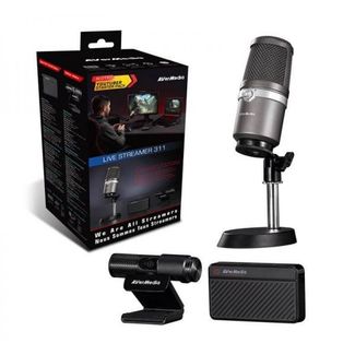 AVerMedia 61BO311000AK Live Streamer 311 Streaming Kit BO311 (GC311+PW313+AM310)