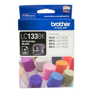 Brother LC133BK Ink Cartridge to Black Up to 600 Pages