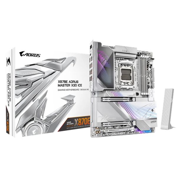 Gigabyte X870E A MASTER X ICE AORUS MASTER X3D ICE Motherboard