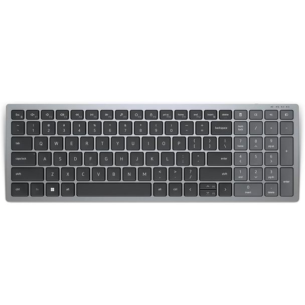 Dell 580-AKQD KB740 Wireless Pro Plus Compact Keyboard Titan Grey