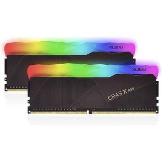 KLEVV KD48GU880-32A160X CRAS X 16GB (2x 8GB) 3200MHz DDR4 RGB Black Memory