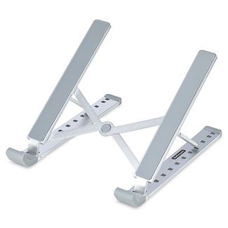 StarTech LAPTOP-RISER-BAR Foldable Laptop Riser Stand Portable Height Adjustable Ergonomic Laptop Stand