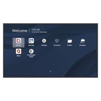 Viewsonic CDE7514-2C 75" UHD 24/7 500nits Commercial Digital Signage Display Android