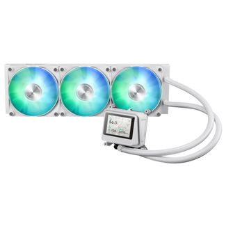 ASUS AYW GAMING LC 360 ARGB LCD WHT Liquid CPU Cooler White Edition