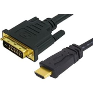 Comsol HDMI-DVI-02 2M HDMI Male to DVI-D Male Cable