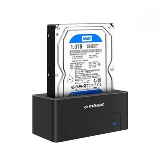 mbeat MB-HDD-235D1K D1 USB 3.0 3.5" & 2.5" SATA HDD Docking Station Black