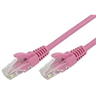 Comsol UTP-02-6B-PNK 2M RJ45 Cat 6 Patch Cable - Pink