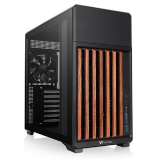 Thermaltake CA-11M-00M1WN-WS TR300 WS Tempered Glass Mid Tower ATX Case Black Edition