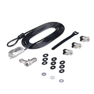 StarTech 3M4-DESK-LOCKING-KIT Laptop/Desktop & Peripheral Lock Kit
